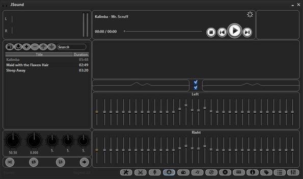 JSound default window