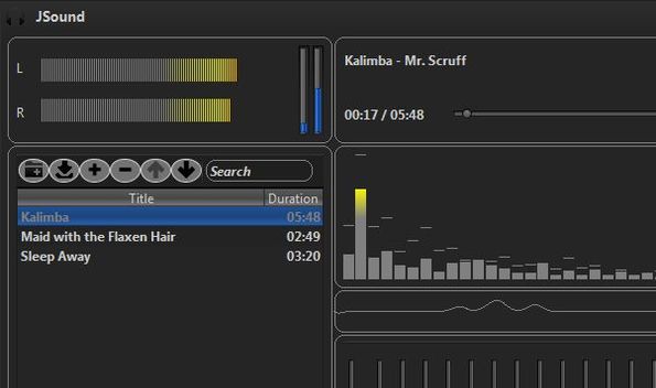 JSound playing audio track