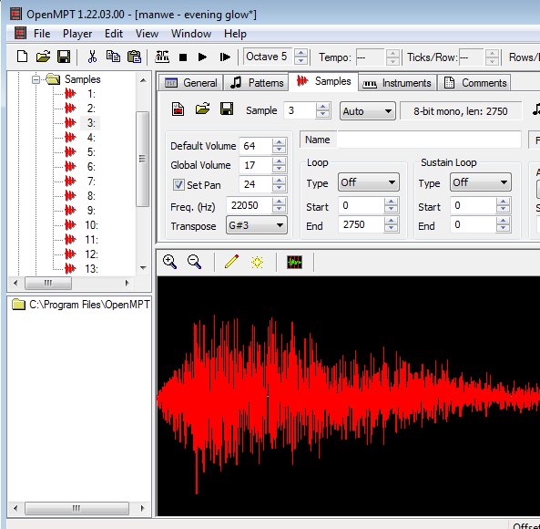 OpenMPT working