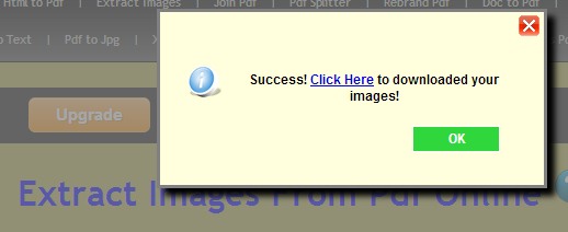 PDF Image Extractor- download extracted images