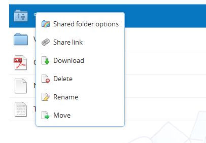 SafeMonk sharing folders