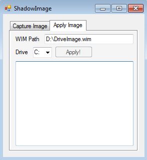 Shadow Image restoring backup