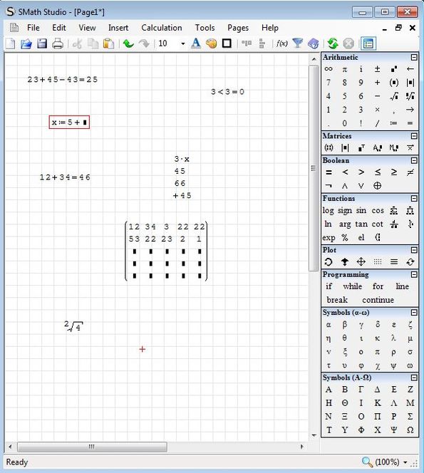 Free Software To Solve Advanced Math Problems: SMath Studio