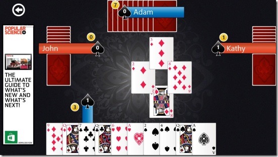 Spades - Game play