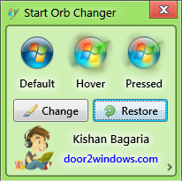 Start orb changer