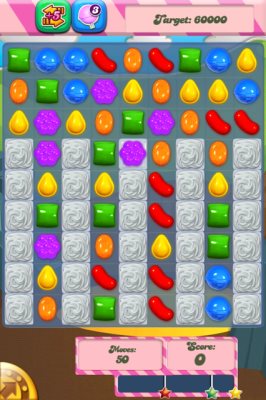 candy crush saga board