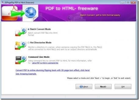 3DPageFlip PDF To HTML