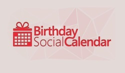 Birthday Social Calendar - icon