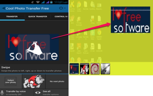 Cool Photo Transfer- transfer photos from andorid to pc