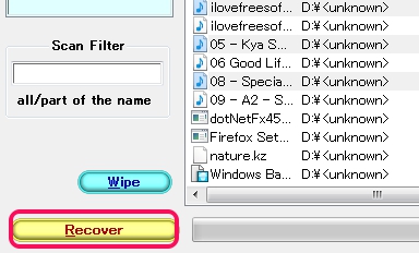 DataRecovery- recover data