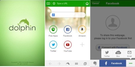 Dolphin - Alternative for Safari Web browser for iPhone