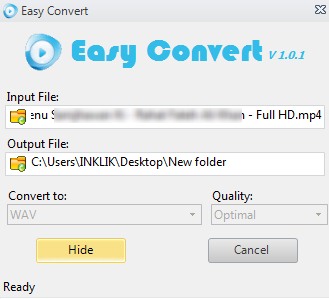 Easy Convert- interface
