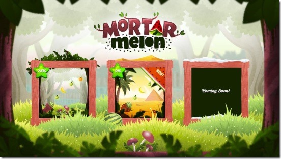 Mortar Melon - main screen