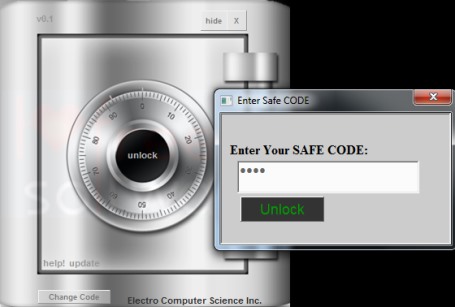 Safe- enter default code