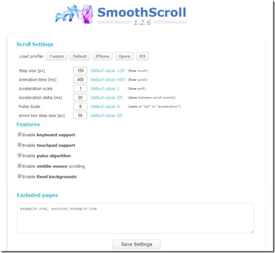 SmoothScroll