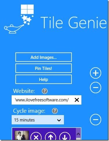 Tile Genie - Web URL