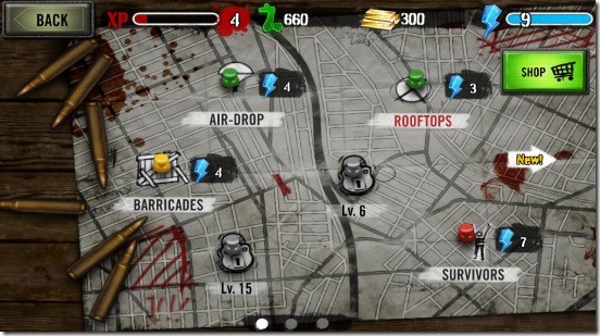 Zombie HQ - mission map