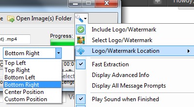 csSimple Video To Image Extraction Tool- add watermark