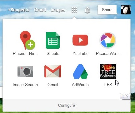 App Launcher Customizer for Google - Customized Apps menu