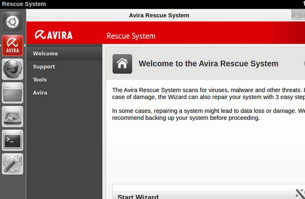 Avira Rescue System working-3