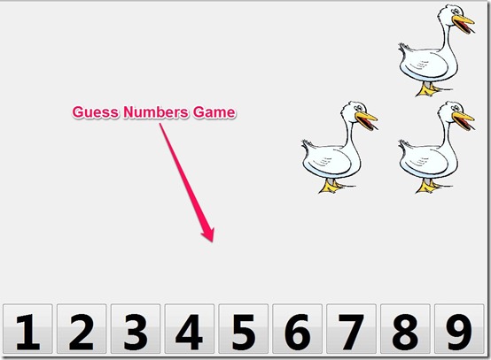 Bambini-educational app-numbers game