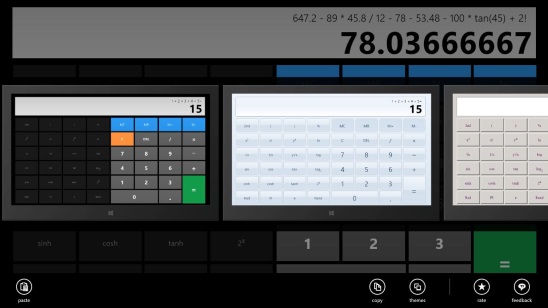 Calculator X8 - themes