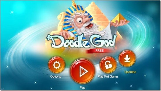 Doodle God - main screen