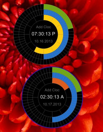 Eusing Clock different time zones