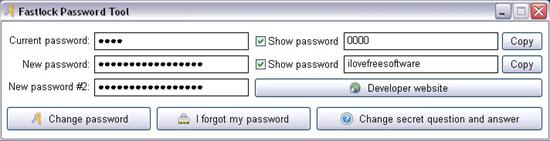 Fastlock - Password Tool