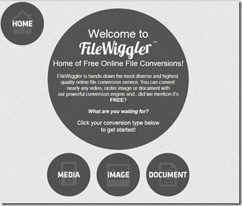 File wiggler-online file converter-home page