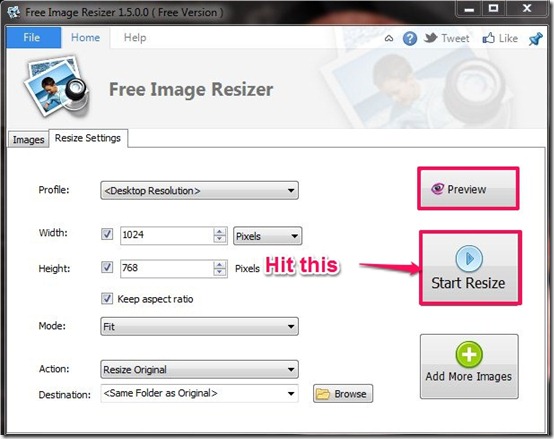 Free Image Resizer-image resizer-resize menupg