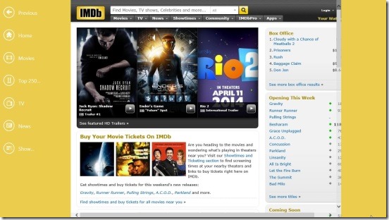 IMDb HD - Home