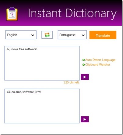 Instant Dictionary - translation