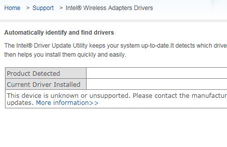 Intel Wireless test finished