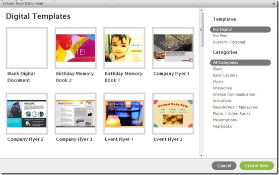 Lucidpress-digital publishing-templates