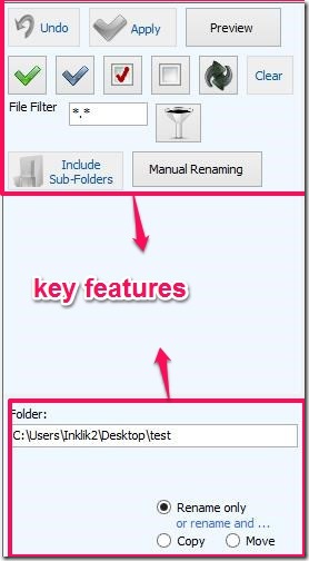 Multi Renamer- file renamer-features