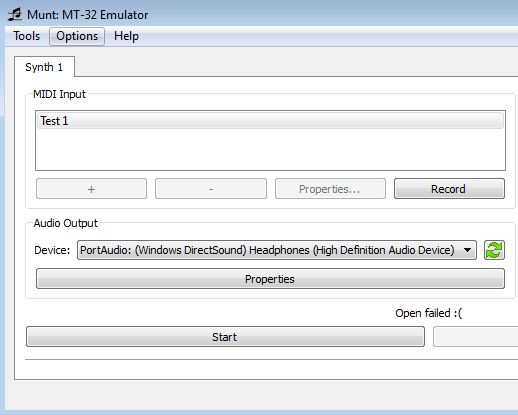 Munt selecting device