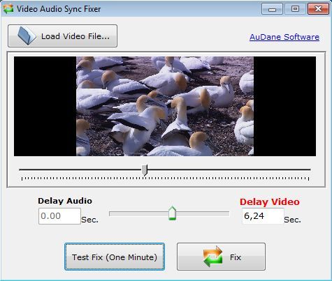 Video Audio Sync Fixer - Working