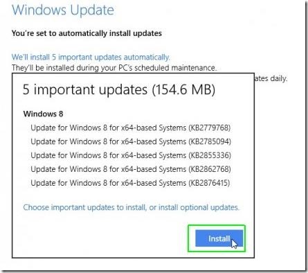 Windows 8.1 - updates