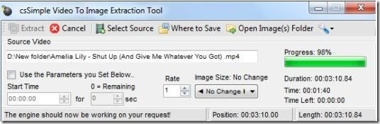 csSimple Video To Image Extraction Tool
