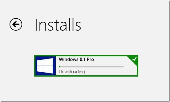 Windows 8.1 - Downloading Windows 8.1