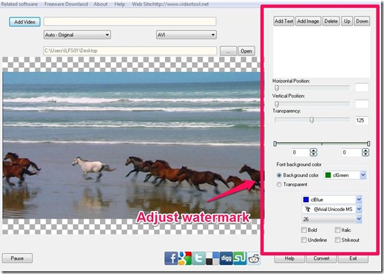 Cute Video Watermark- free watermark software- add watermark