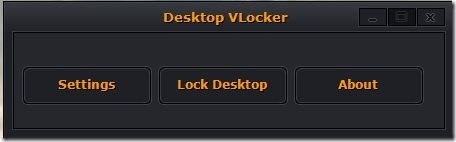 Desktop VLocker-desktop locker-interface