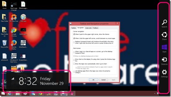 Disable Windows 8.1 Charms - charms