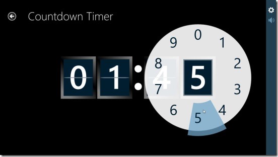 Free Timer - setting countdown timer