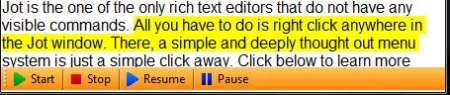 Free note taking software - Jot Tec - Text to Speech