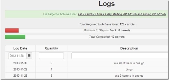 GoalieGoals-goal management-add logs