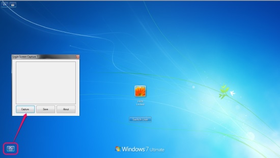Login Screen Capture 7- capture Windows 7 logon screen