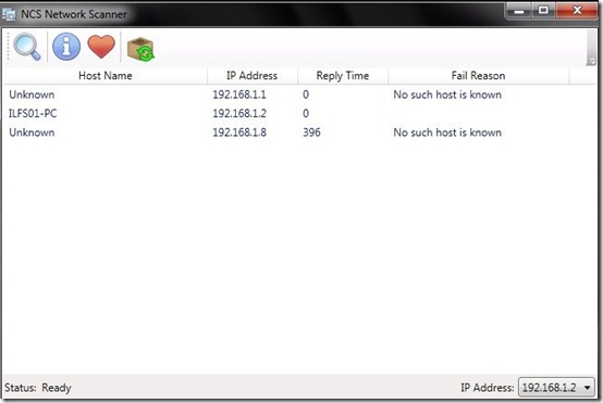 NCS Network Scanner- network scanner- scan report