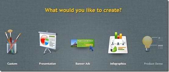 Presenter-online presentation maker- choose project